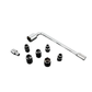 10-Piece Universal Steel Socket Wrench Set