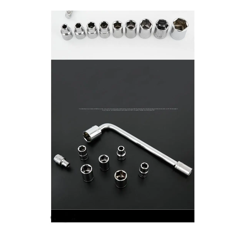10-Piece Universal Steel Socket Wrench Set