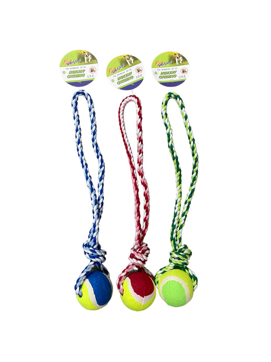 Dog Rope Ball Toy