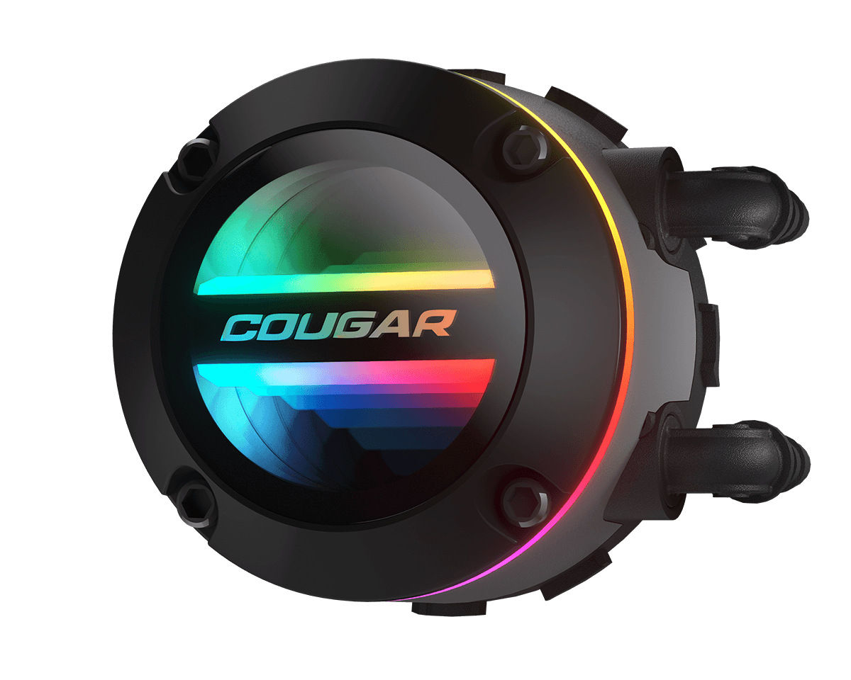 COUGAR Poseidon-GT 360, ARGB, Black - New (Open Box)