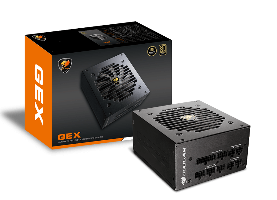 Cougar GEX 80Plus Gold 750W Psu - New (Open Box)