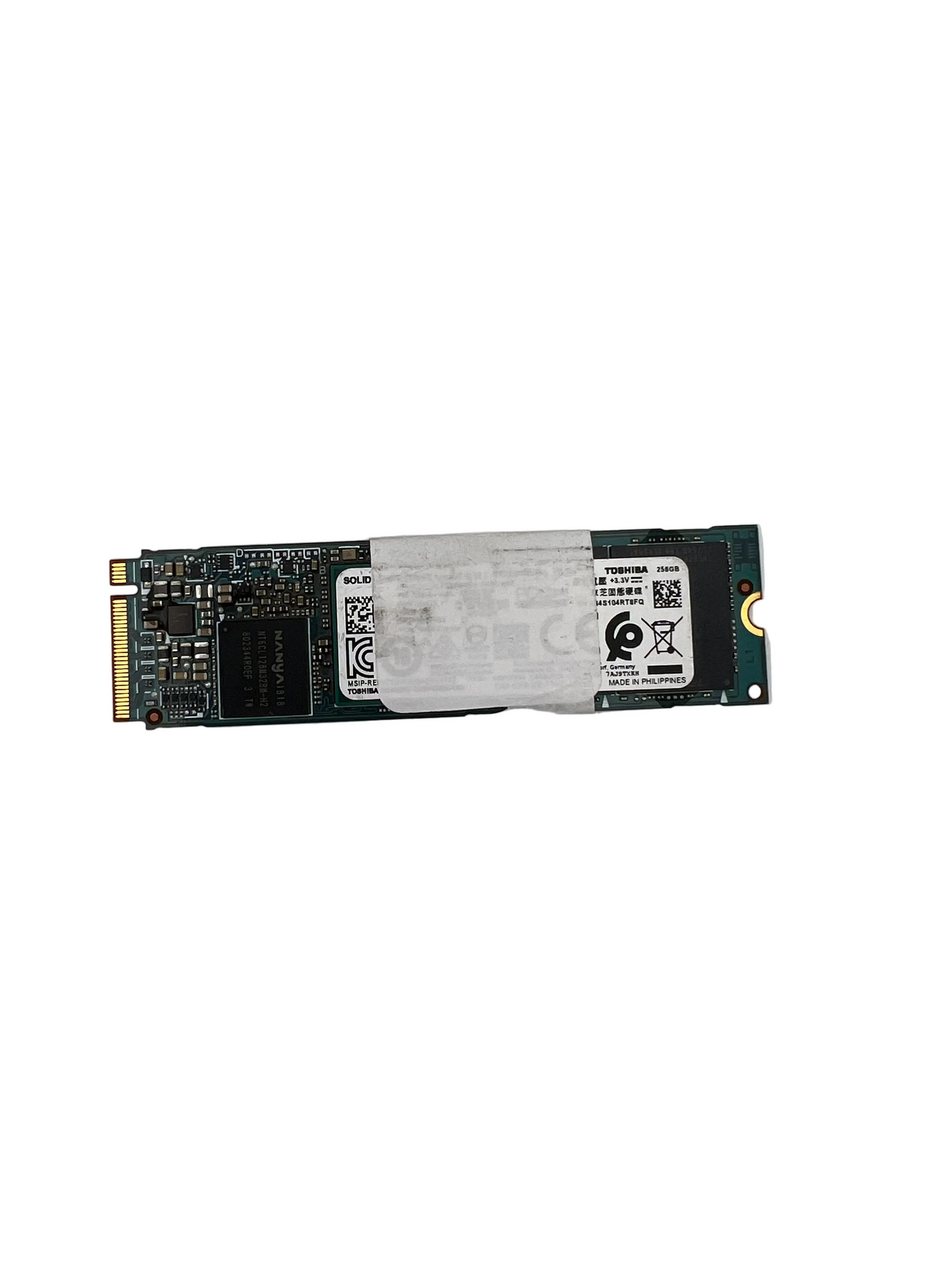 Toshiba NVMe 256GB (Test Results in Images)