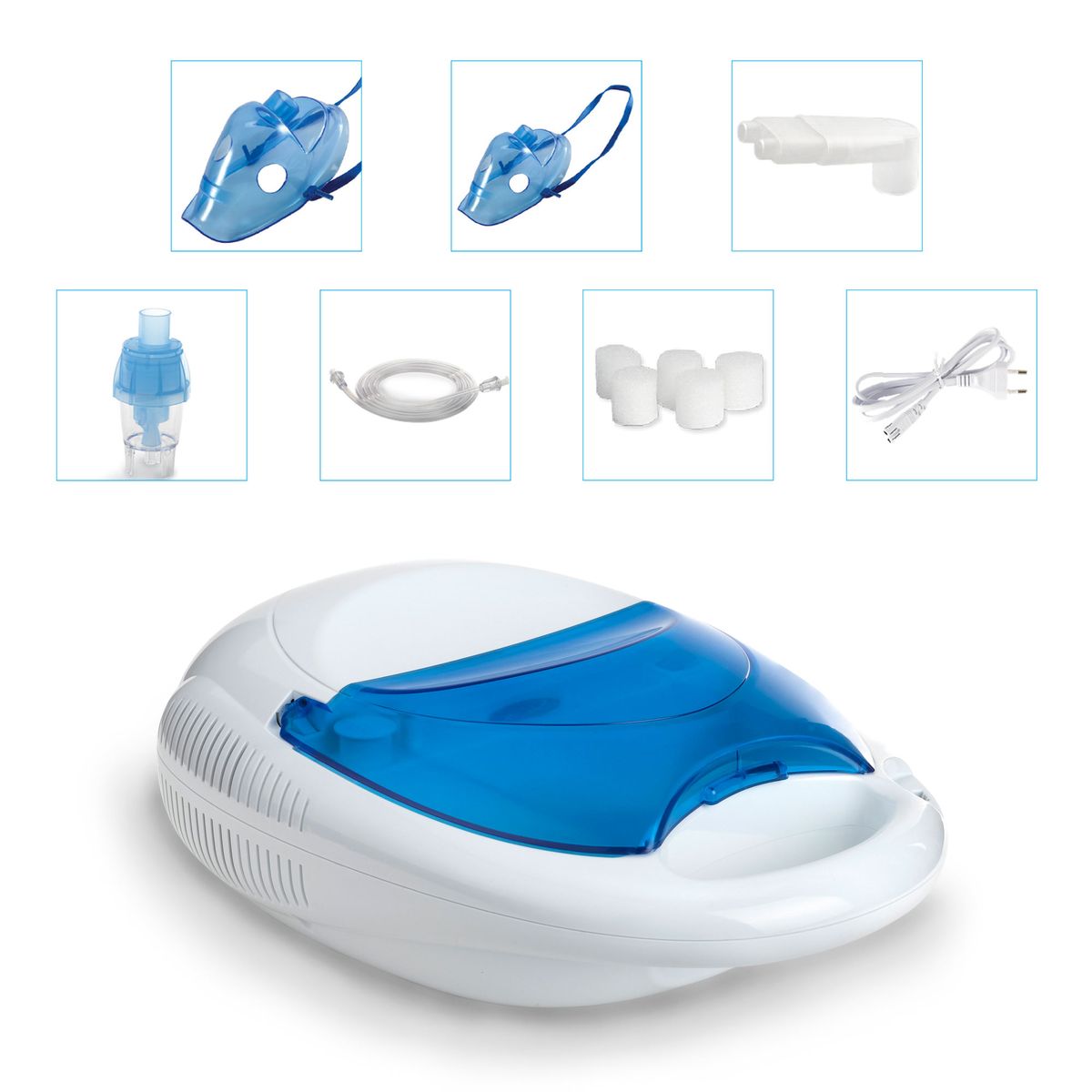 HEAL Nebuliser With Accessories And Compressed Air Technology