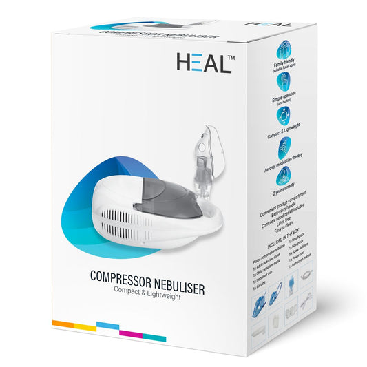HEAL Nebuliser With Accessories And Compressed Air Technology