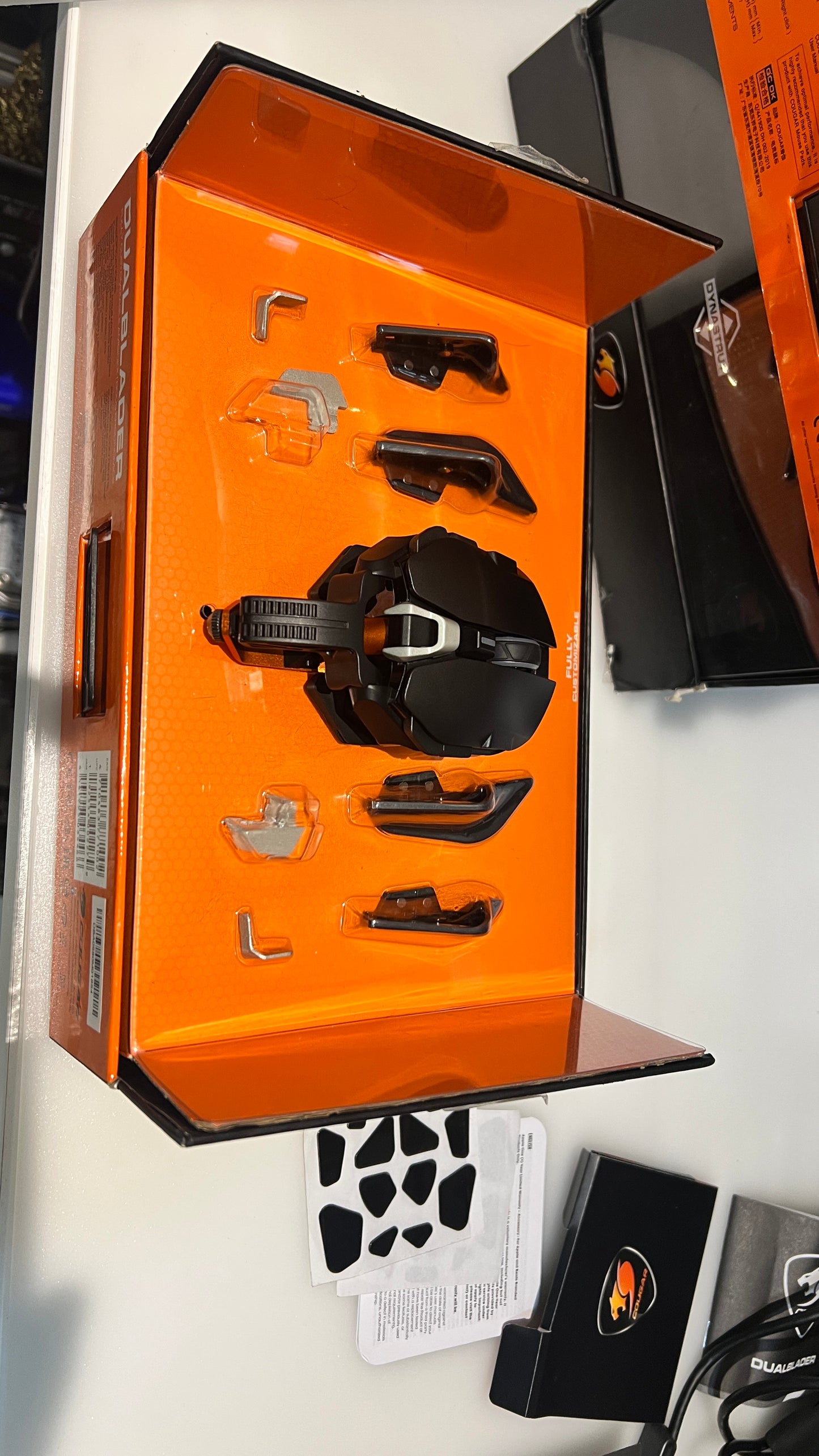 Cougar DUALBLADER Fully Customizable 16000 DPI Optical Gaming Mouse / New Open Box Unit. Fully Tested