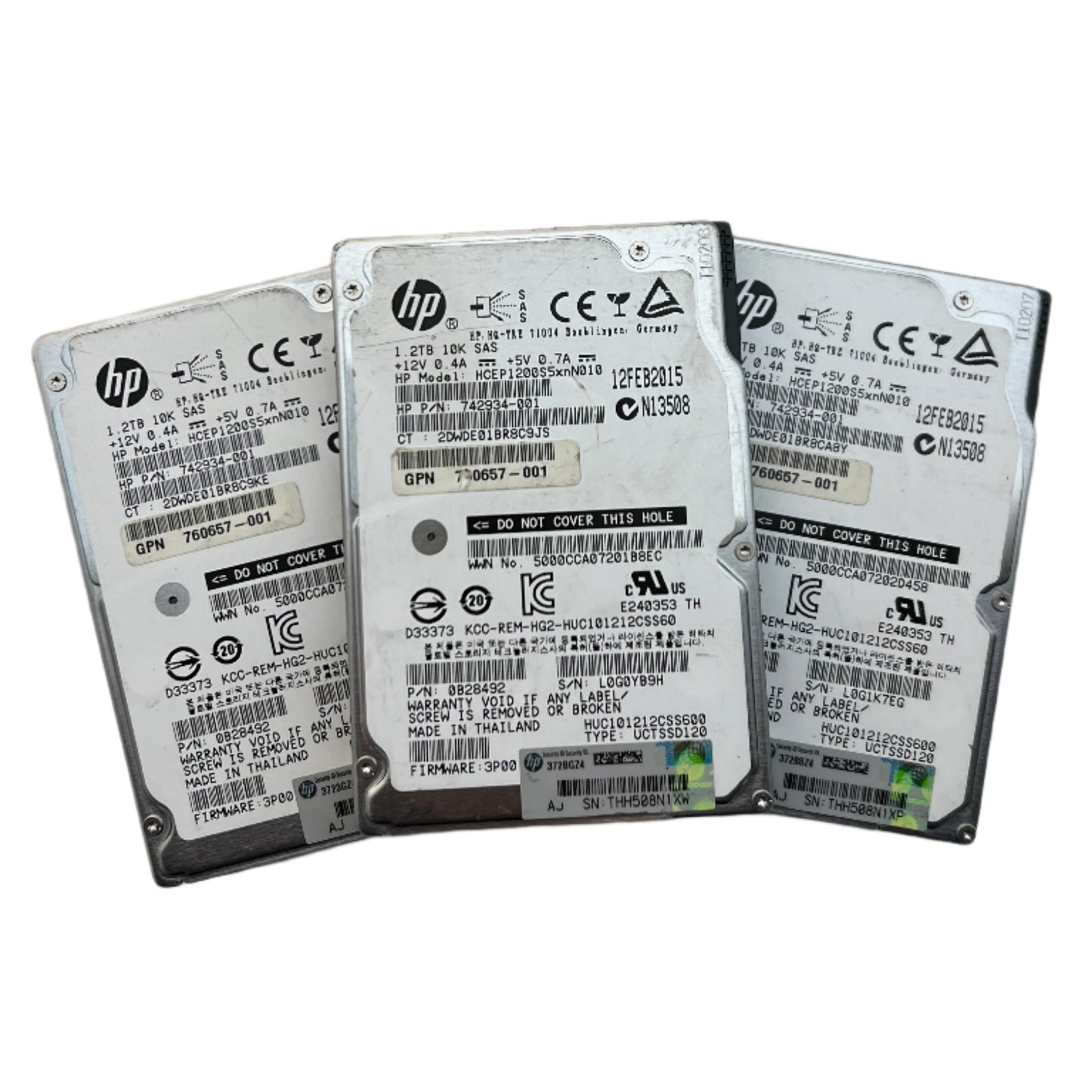 HP HCEP1200S5XNN010-12G internal hard drive 1.2 TB 10000 RPM 2.5" SAS