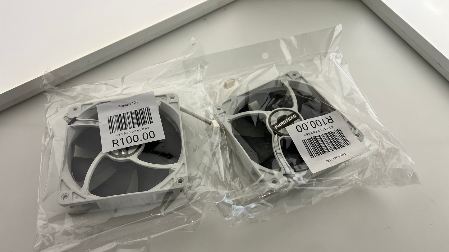Phanteks 120mm White Case Fans 4pin