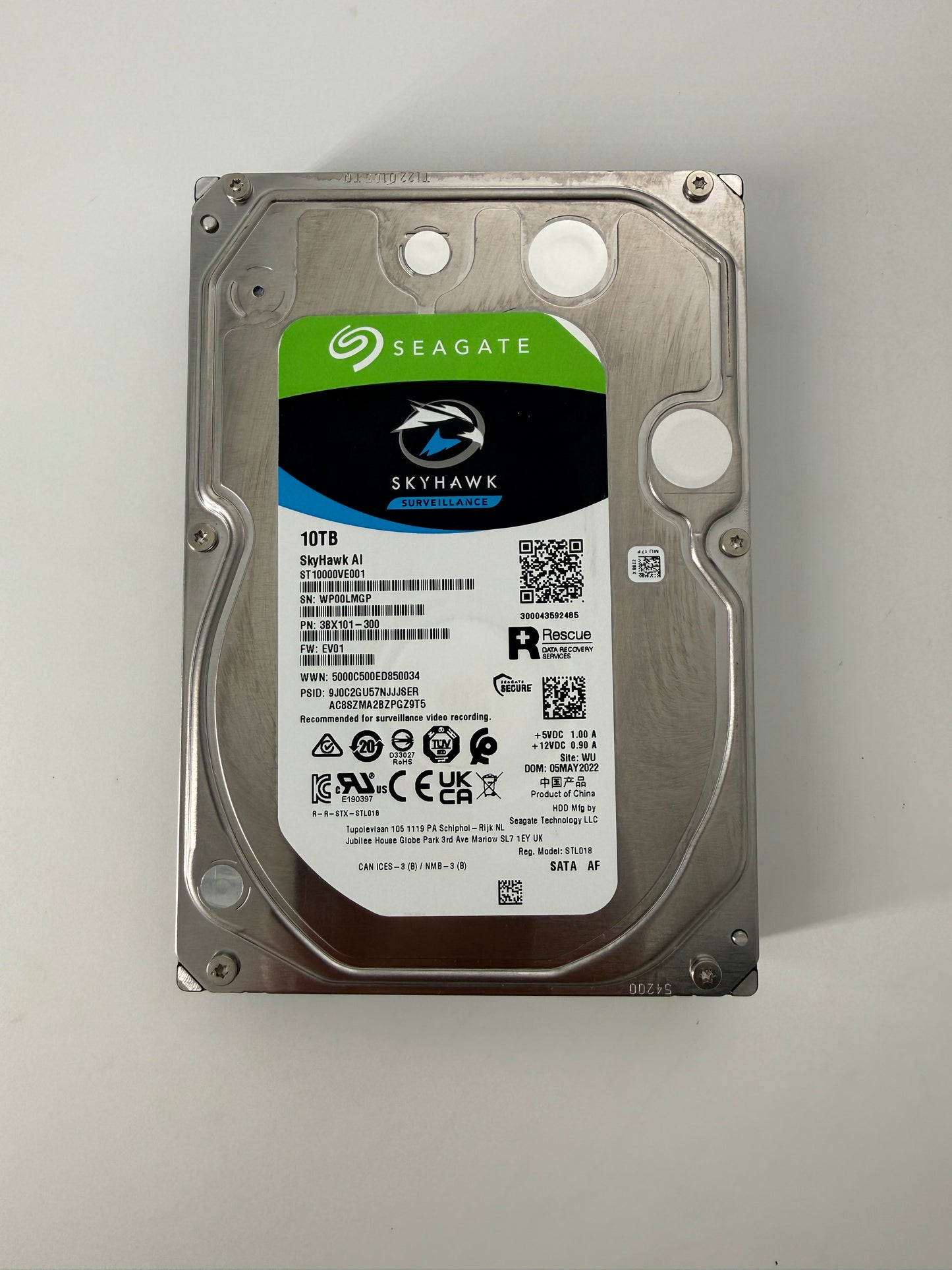 Seagate Skyhawk ST10000VE0001 10TB HDD