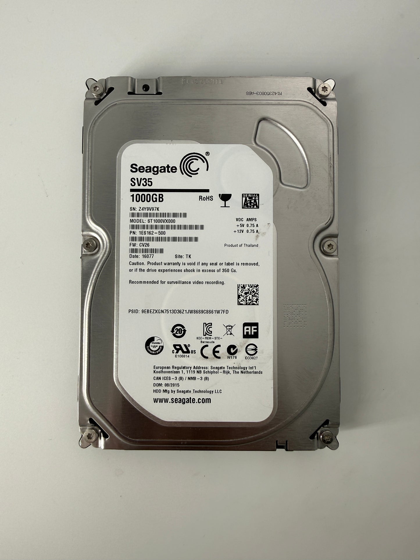 Seagate SV35 ST1000VX000 1TB SATA Hard Disk (2)