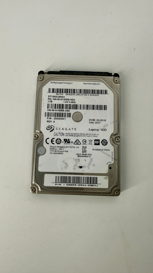 Seagate 1TB 2.5" HDD (Test Results In Images) S32XJ9JH512420