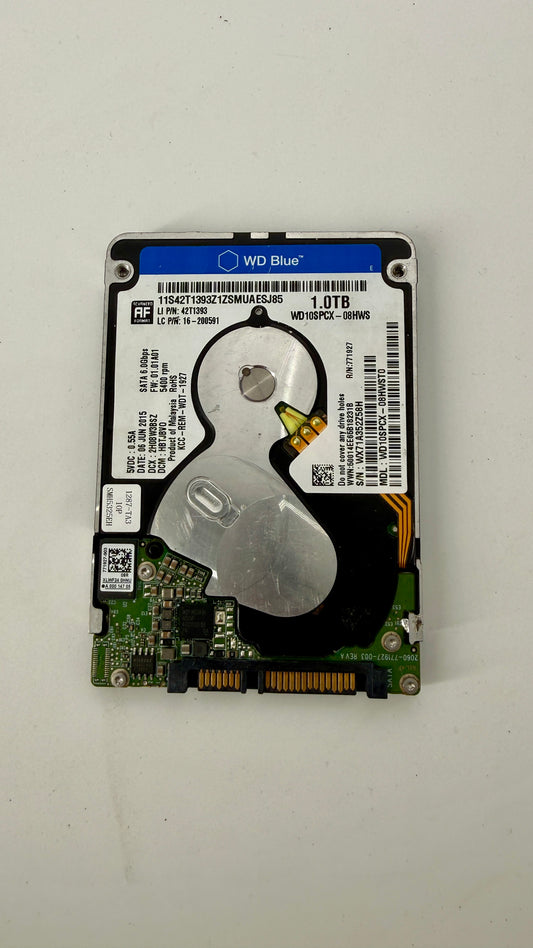 WD Blue 1TB 2.5" HDD (Test Results In Images)