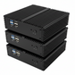 Intel 7th Gen Mini PC pc-qotom-q150p Windows 10, 60GB SSD mSATA, 500GB HDD, Two HDMI Ports, WIFI