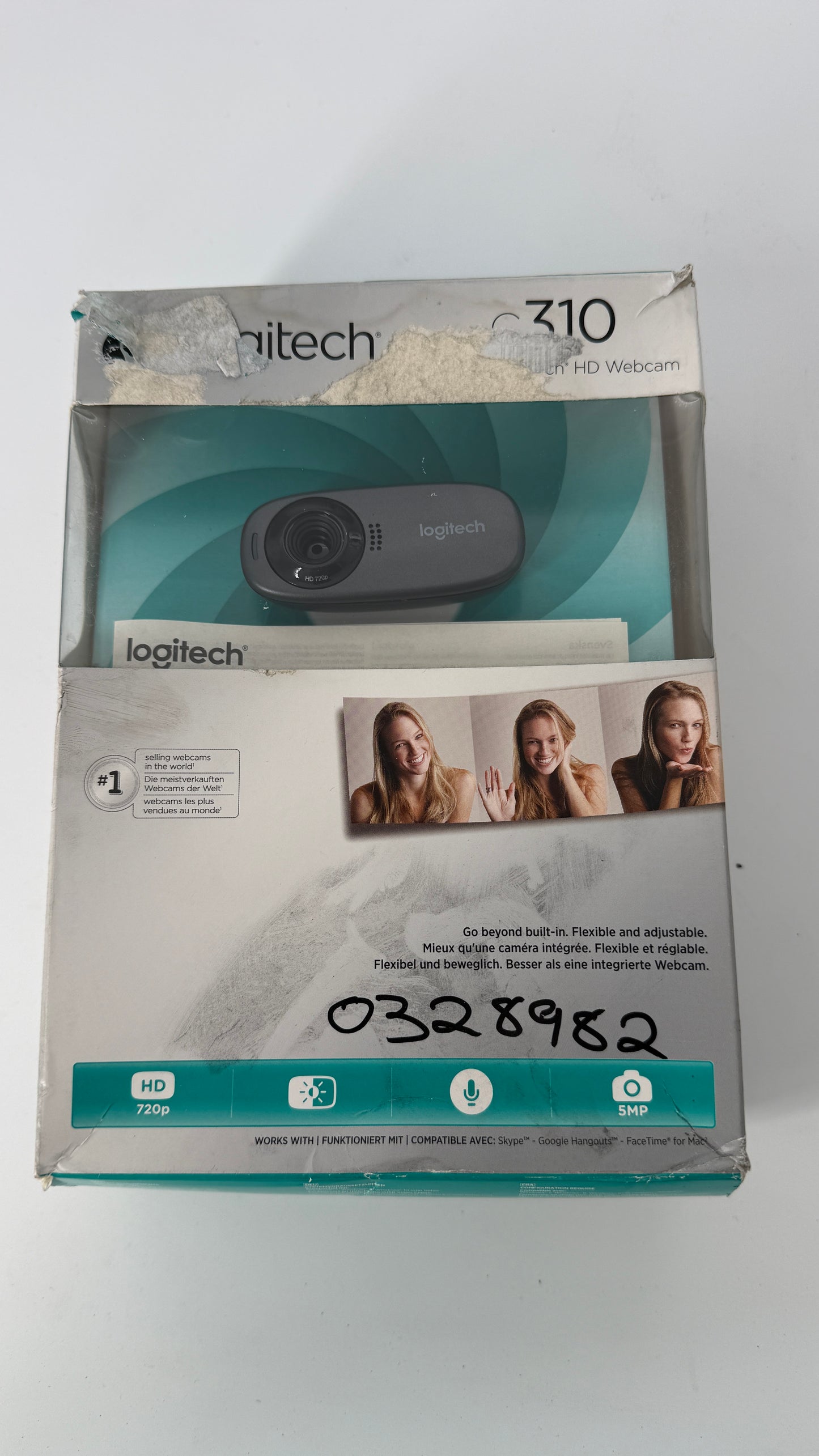 Logitech C310 720P HD Video Calling Webcam