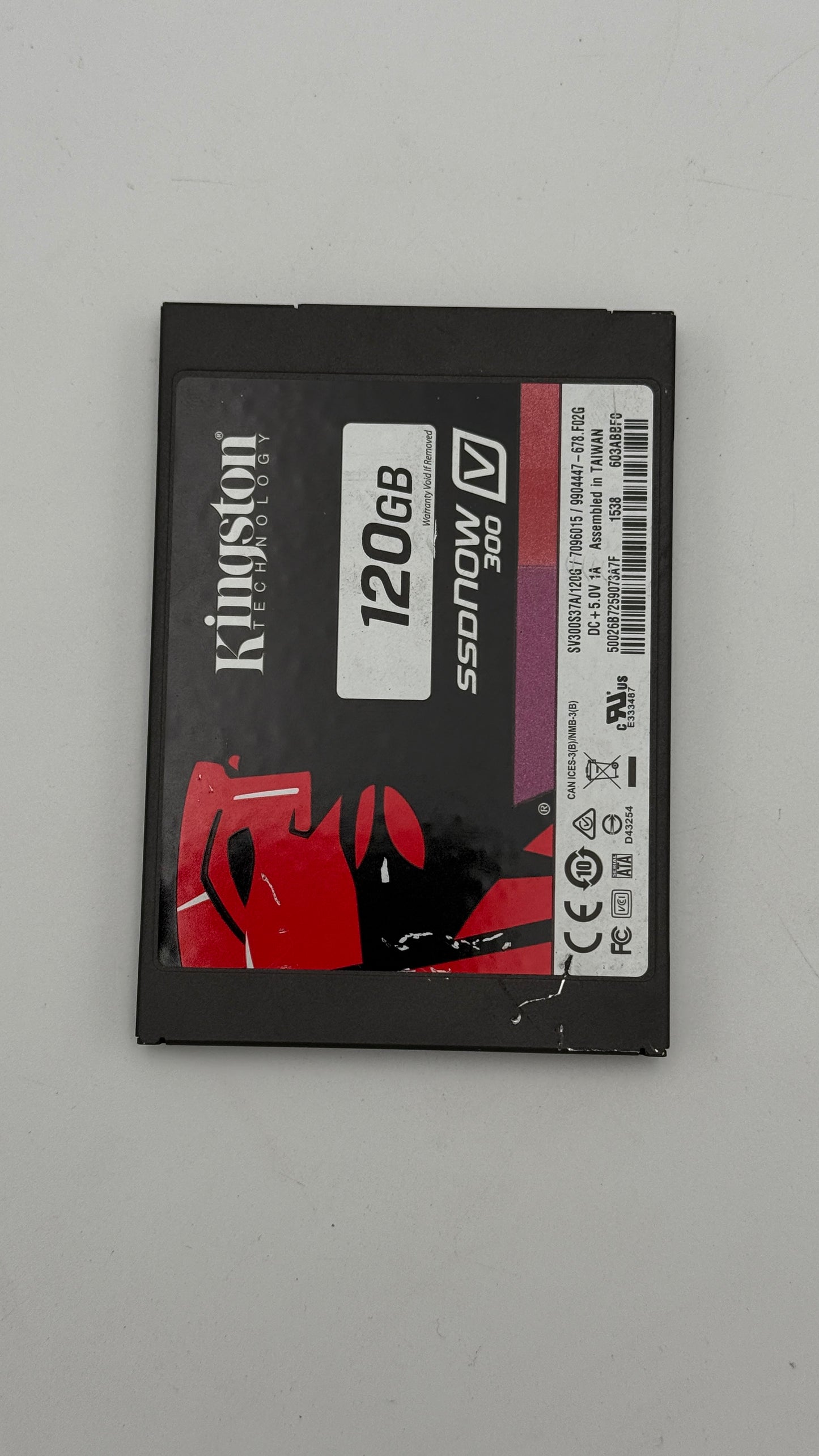 Kingston SV300S37A/120G SSD V300 Series 120GB 2.5" SATAIII Solid State Drive 50026B7259073A7F