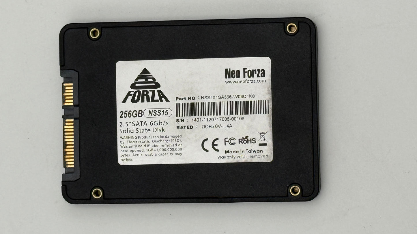 Neo Forza NSS151SA356-W03Q1K0 : 256.0 GB SSD 2.5" SATAIII Solid State Drive