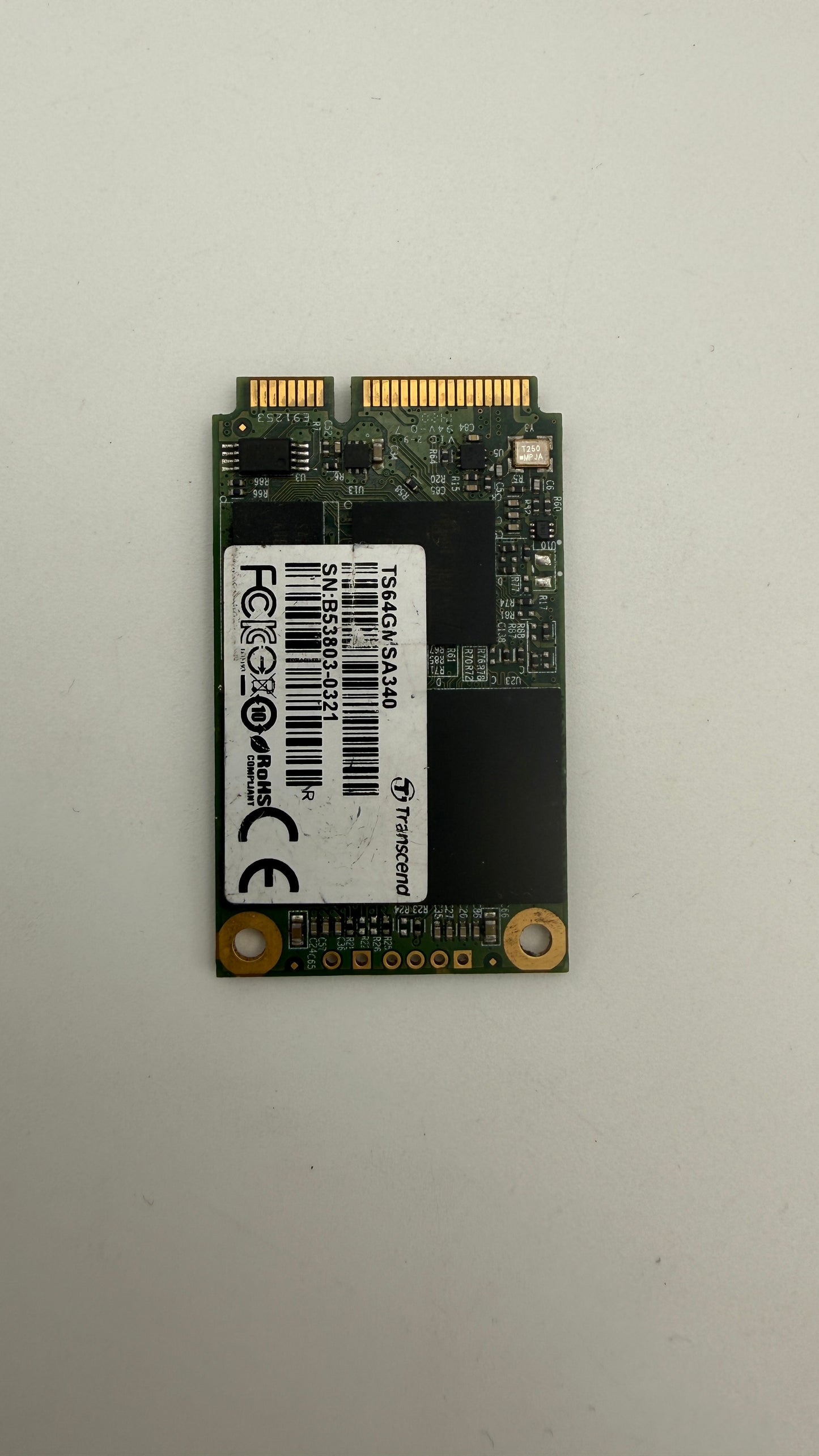 TS64GMSA340 : 64.0 GB  mSata 2.5" 20140625B5380301213C (Test Results In Images)