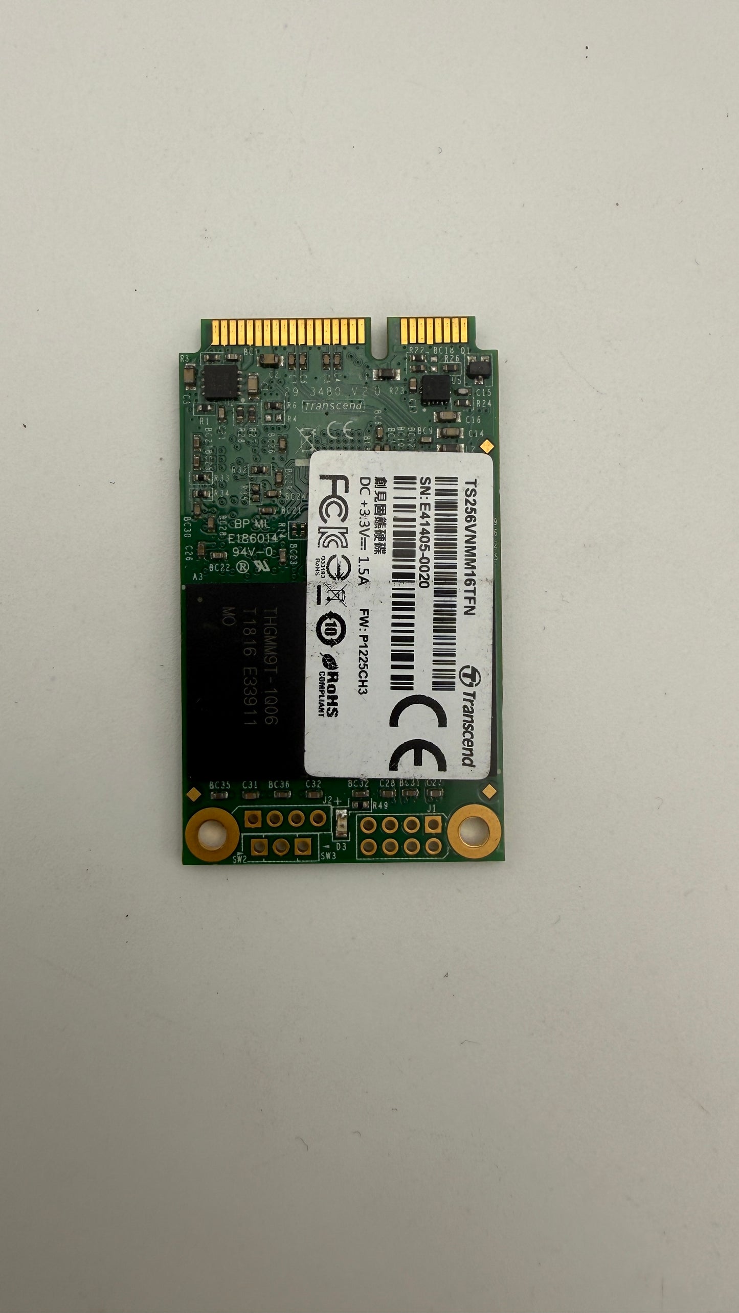 TS256VNMM16TFN : 256.0 GB mSata 2.5" E414050020 (Test Results In Images)