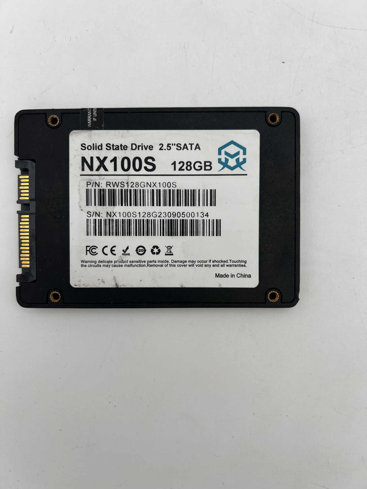Rogueware 2.5" SATA NX100S 128GB : 128.0 GB