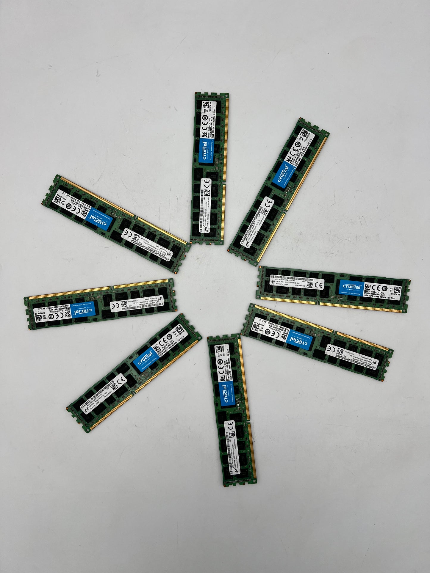 Crucial 16GB DDR3 14900 RAM server-grade registered ECC memory module 1866 MHz - Sold individually