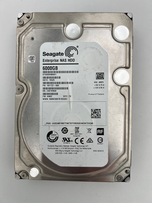Seagate Enterprise ST6000VN0001-1SF17Z 3.5" 6TB Hard Drive (Test results in images)