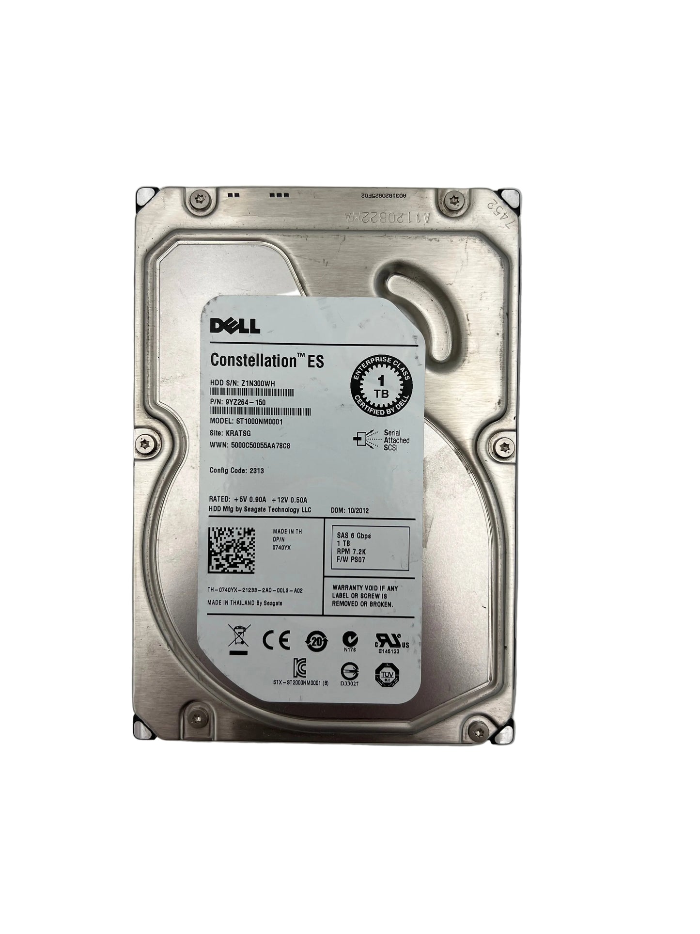 SEAGATE Constellation ES.3 3.5' 1TB Hard Drive SAS (Test Results in images)