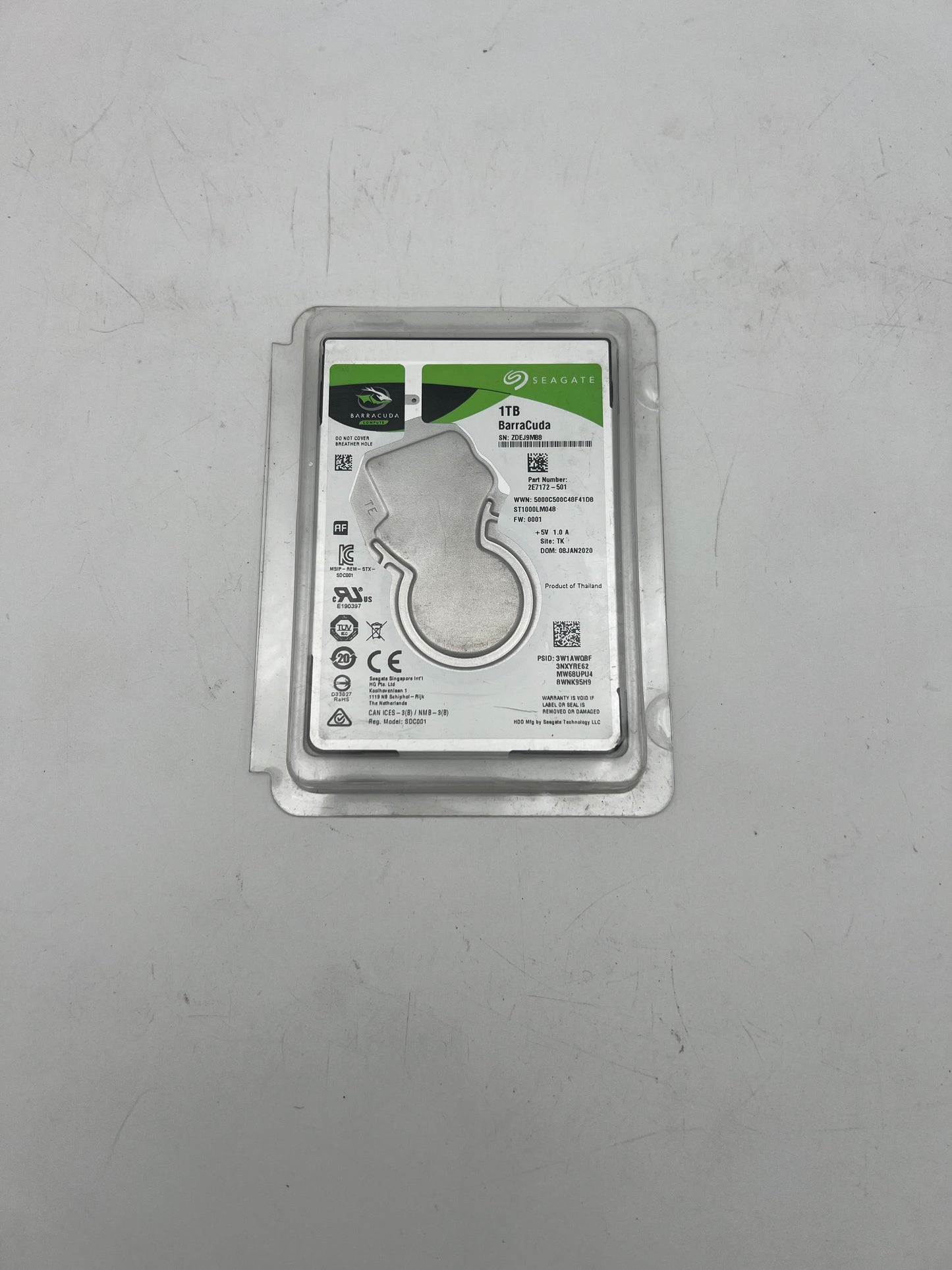 Seagate Barracuda 1TB 2.5' Hard Drive - Low Hours (test results in images)