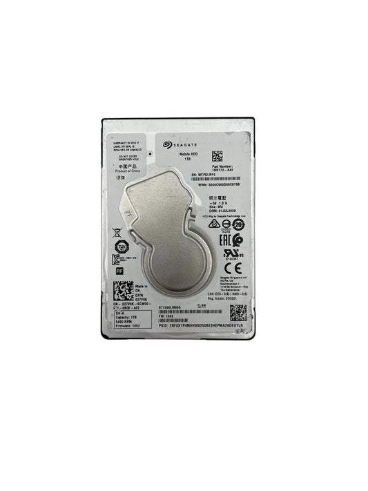 Seagate Mobile 2.5' 1TB HDD- Low Hours (test results in images)