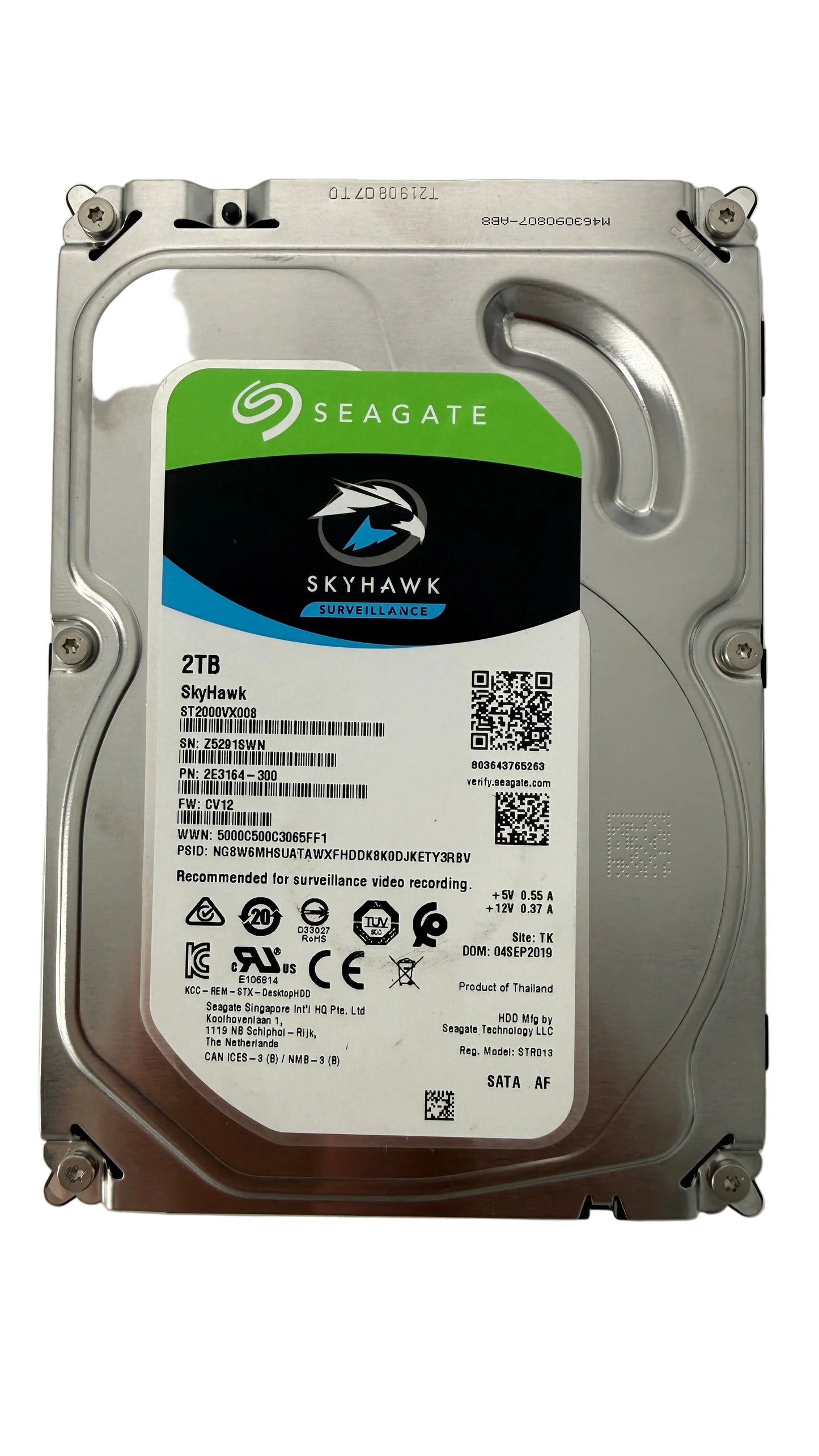 Seagate Skyhawk Surveillance 2TB ST2000VX008-2E3164 : 2000.3 GB  (Test Results In Images) (3)