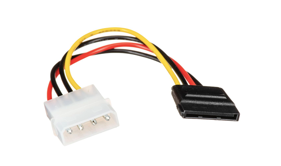 4 Pin Molex IDE Power to SATA Power Adapter