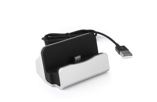 Charge & Sync Docks Type C - Silver