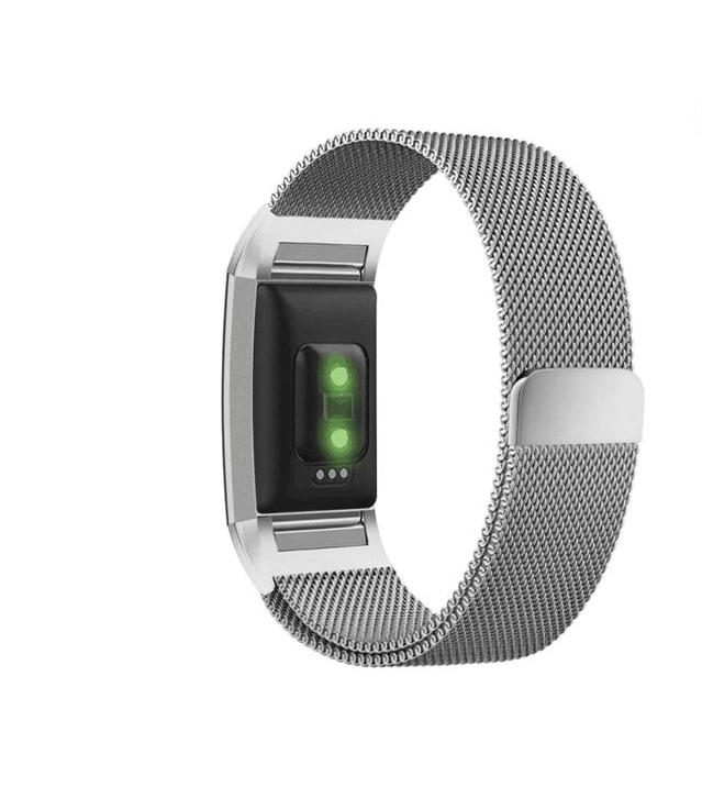 S/Steel Milanese Strap for Fitbit Charge 2 (M/L)