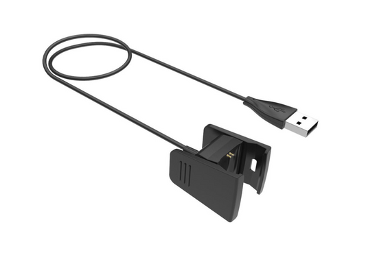 Replacement Charging Cable for Garmin Fitbit charge2 ,1 Meter, Black