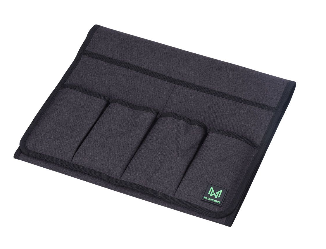 Maisonware 6 Pocket Armrest Caddy Remote Control Holder and Organise