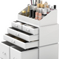 Styleberry 4-Piece Detachable Makeup Storage Drawer Set