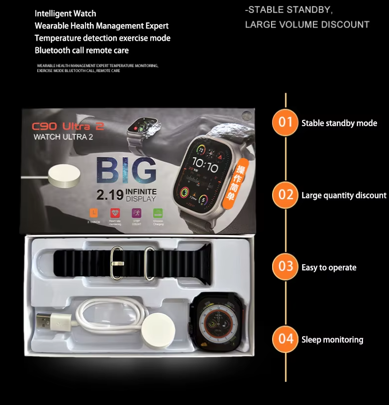 C90 Ultra 2 Smart Watch