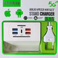 5 Port 3.1 Amp USB 3.0 + PD Power Socket Hub