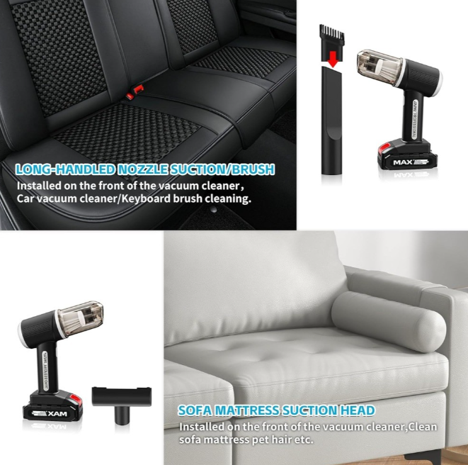 Cordless Car Vacuum Cleaner