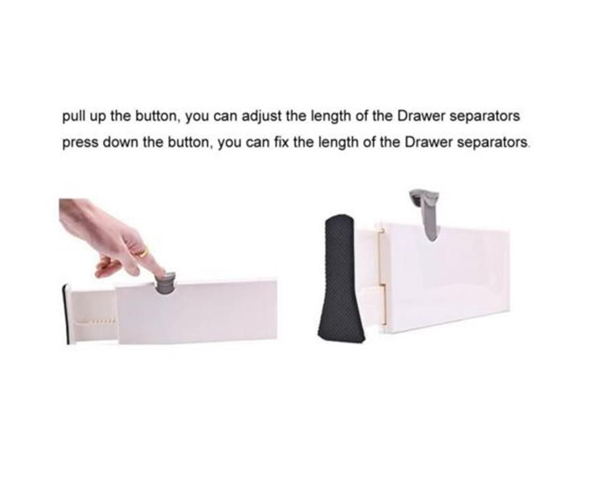 Expandable Drawer Divider Organiser/ Set Of 6