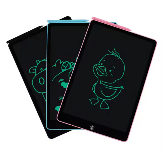 Large Kids Educational Toys Message Pad Doodle Board 16 Inches Lcd Writing Tablet