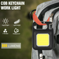 Multi-function Aluminum Rechargeable Keychain Mini Led Portable Work Light