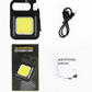 Multi-function Aluminum Rechargeable Keychain Mini Led Portable Work Light
