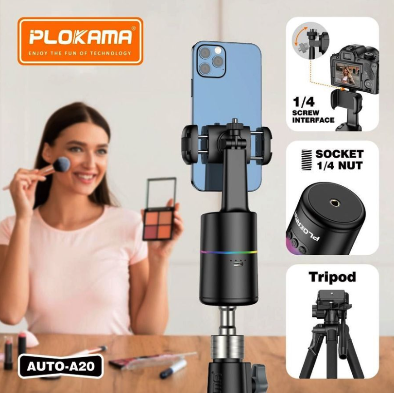 Plokama A20 360' Smart Shooting Gimbal With AI