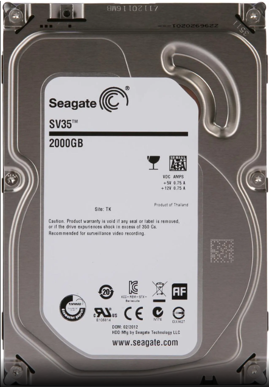 Seagate SV35.6 ST2000VX000 2000GB / 2TB SATA Hard Drive (Test Results In Images) (3)