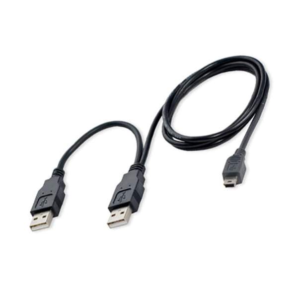 USB X2 To 1X Mini USB