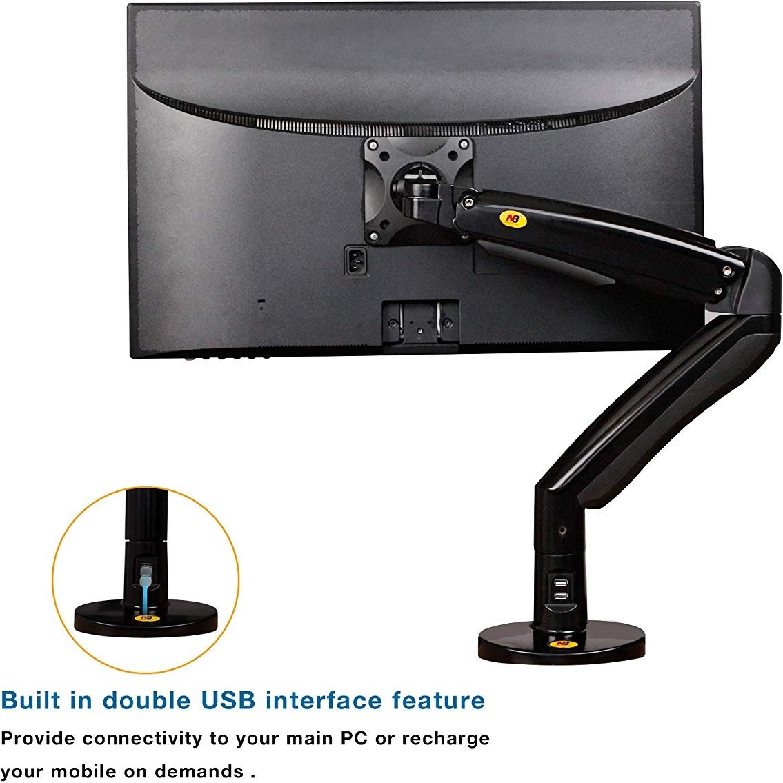 Double Extension Flexi Mount for Monitors - F100aDouble Extension Flexi Mount for Monitors - F100aDouble Extension Flexi Mount for Monitors - F100a Double Extension Flexi Mount for Monitors - F100a