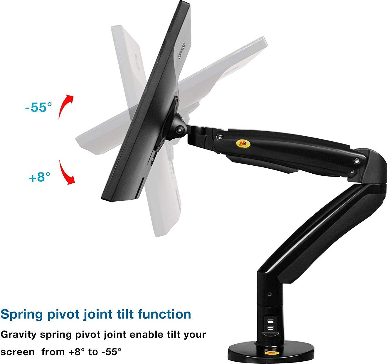 Double Extension Flexi Mount for Monitors - F100aDouble Extension Flexi Mount for Monitors - F100aDouble Extension Flexi Mount for Monitors - F100a Double Extension Flexi Mount for Monitors - F100a