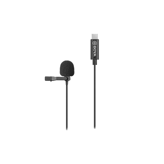 BOYA BY-M3-OP Digital Omnidirectional Lavalier Microphone - No Pouch, Box  or Instructions