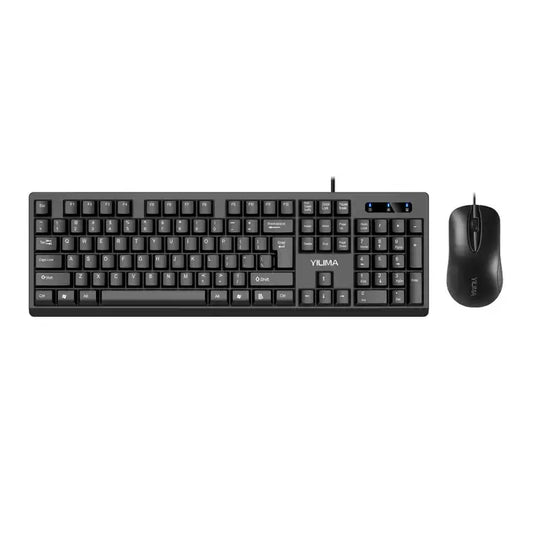 YILIMA QS-601 Wire Combo Keyboard and Mouse