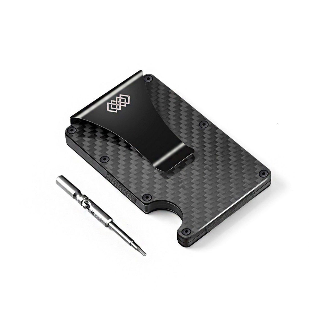 Weav Carbon Fiber Wallet with Clip