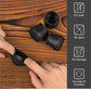Maisonware Black Silicone Chair Tip Floor Protectors – 32 Pieces
